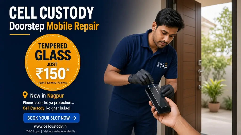 Book your repair at Cell Custody